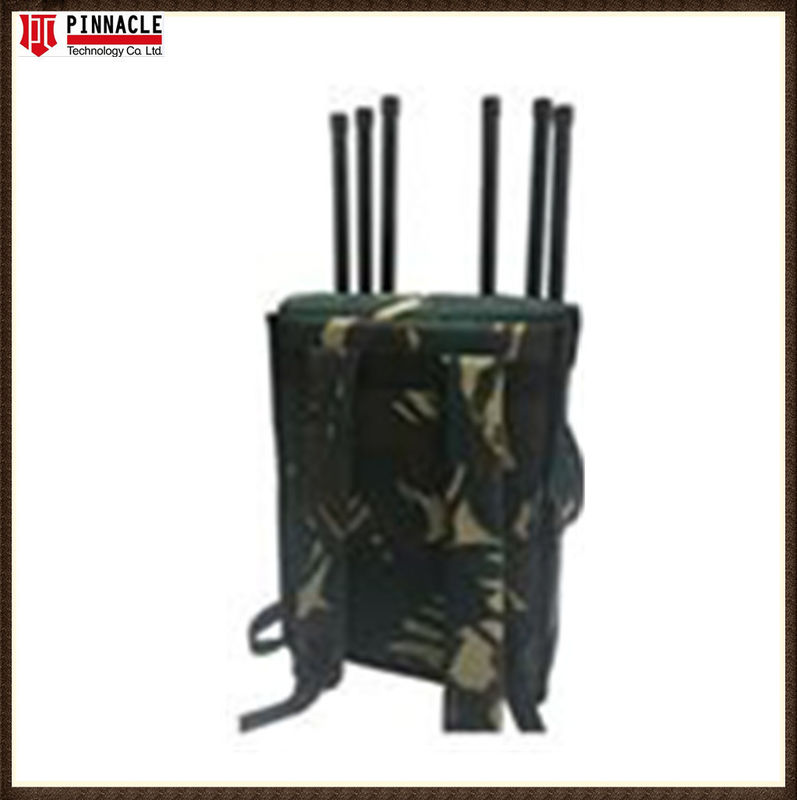 Manpack FPV Anti Drone Jamme 300-6000MHz GPS WIFI Uzaktan Kumanda FPV sinyallerini engellemek için UAS Sinyal Blokeri