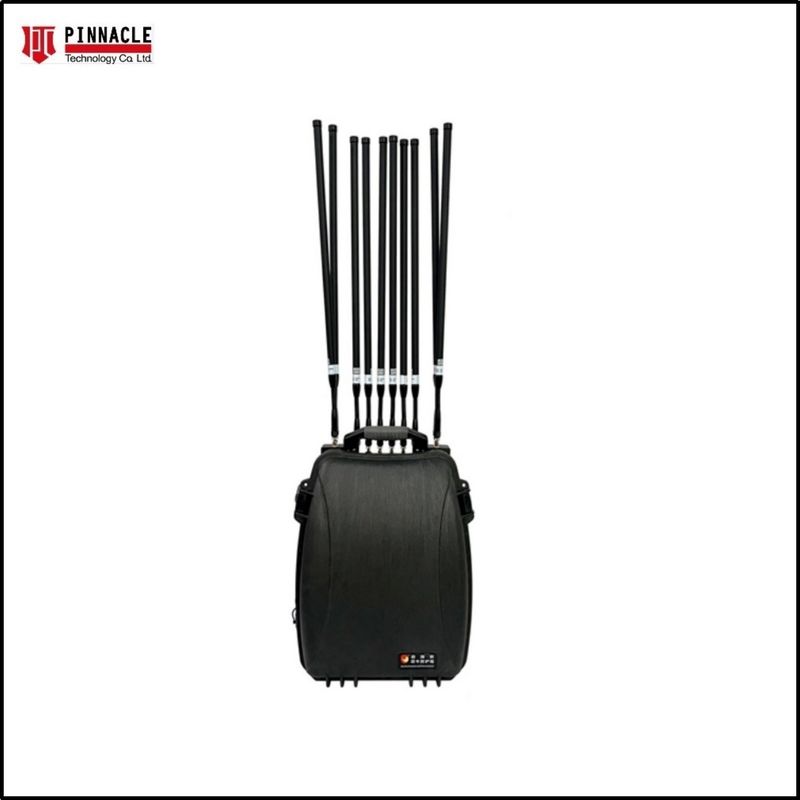 Tam bant VHF UHF uzaktan kumanda Manpack sırt çantası sinyal kesicisi 2G 3G 4G 5G