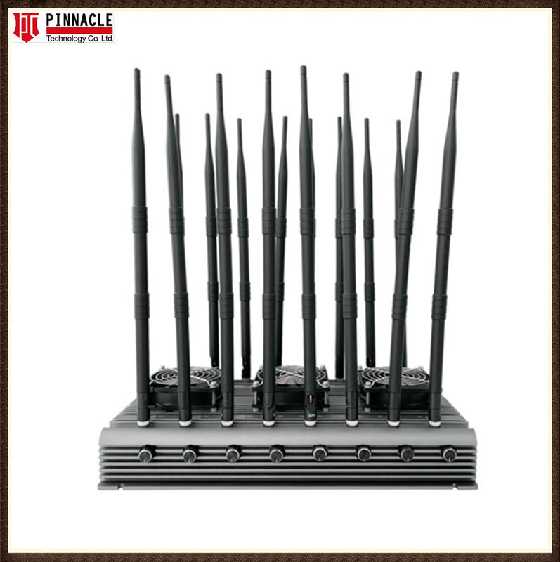 16 Anten WIFI Uzaktan Kumanda Kilitleyici Engelleyici Cep Telefon Kilitleyici Ofis için 120W