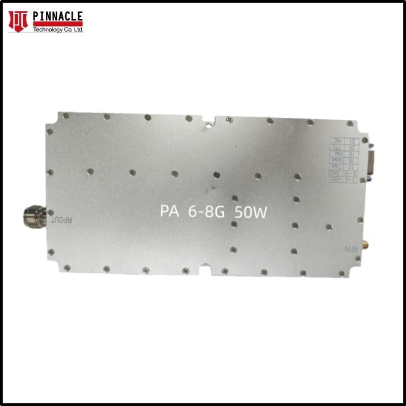 5925-7125 MHz Sinyal Bastırma için 50W veya 100W Çıkışlı Yüksek Güçlü WiFi 6E RF Karıştırıcı Amplifikatör Modülü