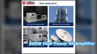800W 1200 1400MHz RF Güç Amplifikatörü Endüstriyel Sınıf