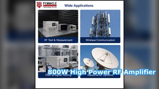 800W 1200 1400MHz RF Güç Amplifikatörü Endüstriyel Çözüm