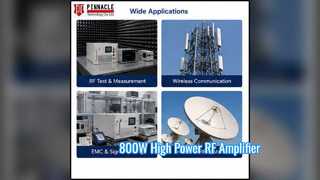 Endüstriyel Kullanım için 800W 1200 1400MHz RF Güç Amplifikatörü