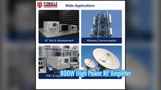 800W 1200 1400MHz RF Güç Amplifikatörü Endüstriyel Sınıf